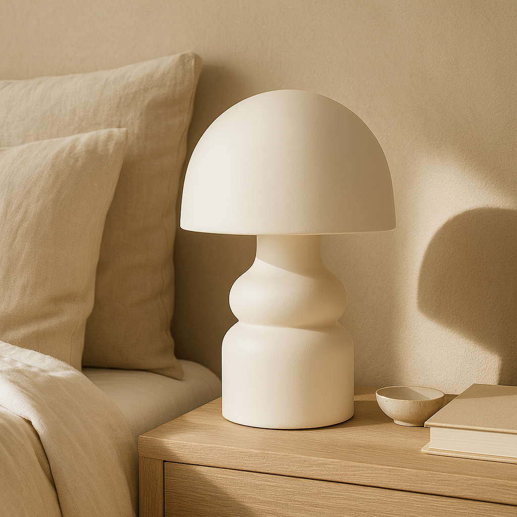 Lyskapsel Skulpturel Kuplampe