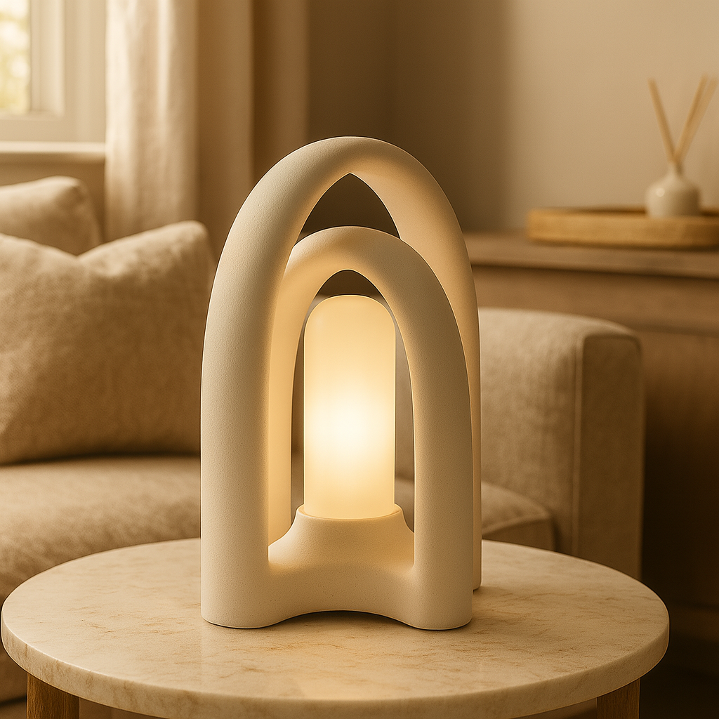 MiraGlød TwinArc Lampe